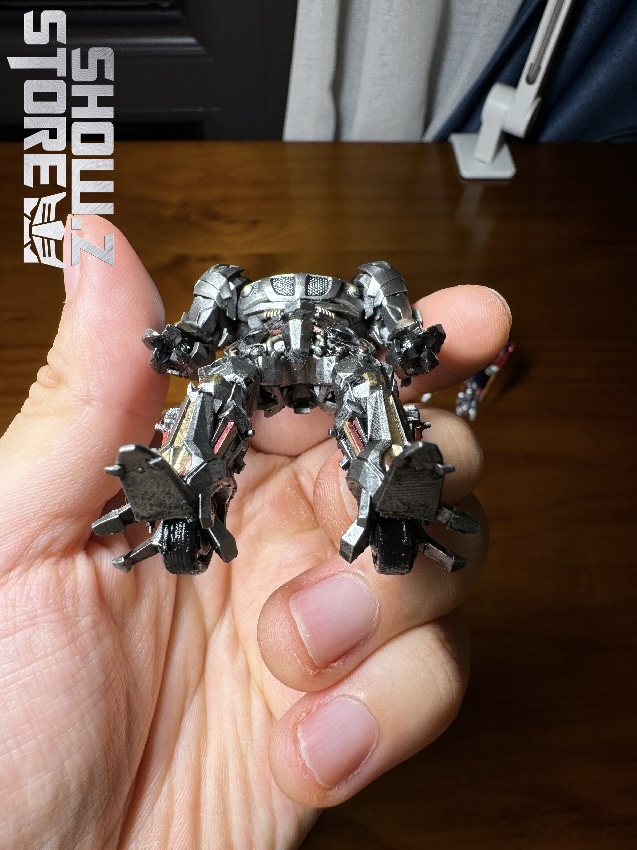 Miniature hand-held collectible 3D printed transformer warrior Miniature hand-held collectible 3D printed transformer warrior