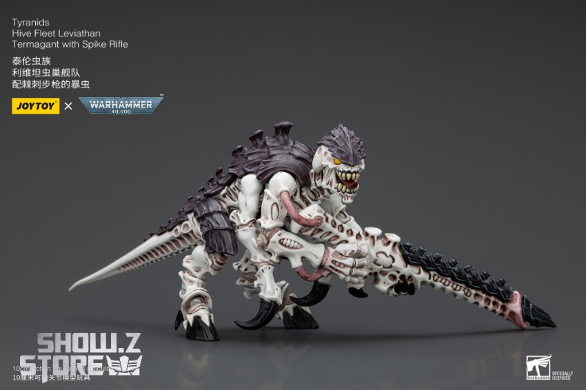 JoyToy Warhammer 40K Tyranid creature horizontal attack stance barbed tail JoyToy Warhammer 40K Tyranid creature horizontal attack stance barbed tail