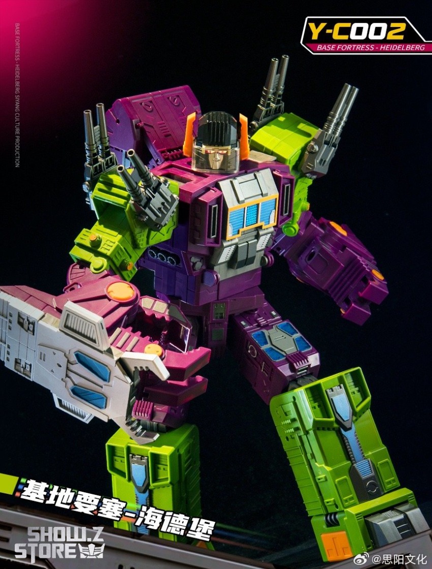 Y-C002 fortress robot multipart configuration display stand Y-C002 fortress robot multipart configuration display stand
