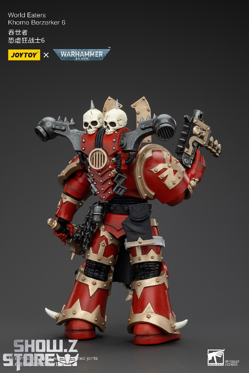 Rear perspective of warrior with heavy combat equipment Rear perspective of warrior with heavy combat equipment