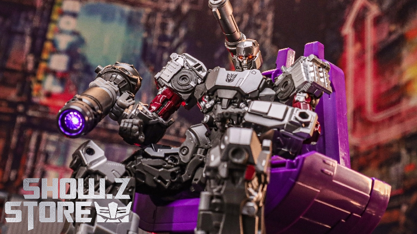 SS-109 Megatron upgrade kit parts light-up features metallic detailing SS-109 Megatron upgrade kit parts light-up features metallic detailing