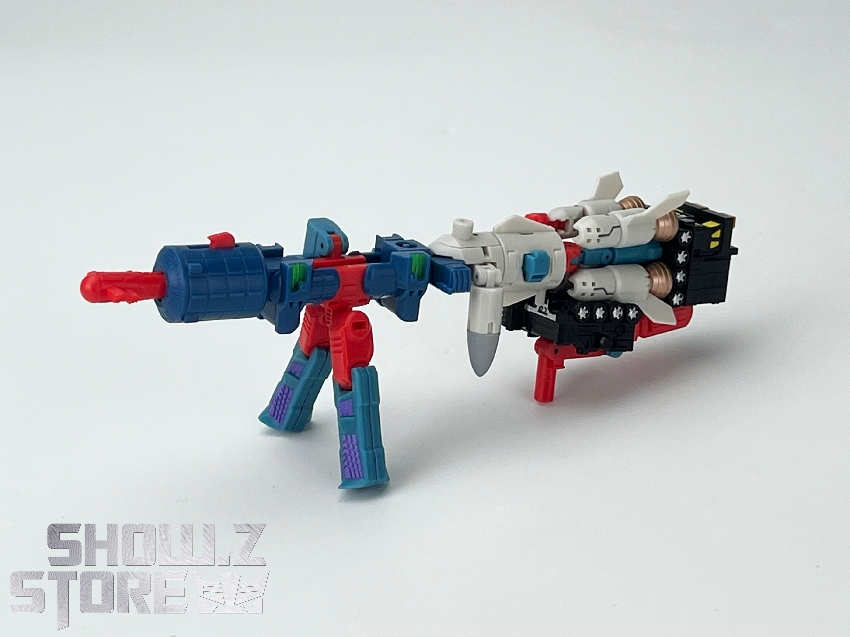 FansHobby MB-29 Blaster red blue team cannon robot transformation FansHobby MB-29 Blaster red blue team cannon robot transformation