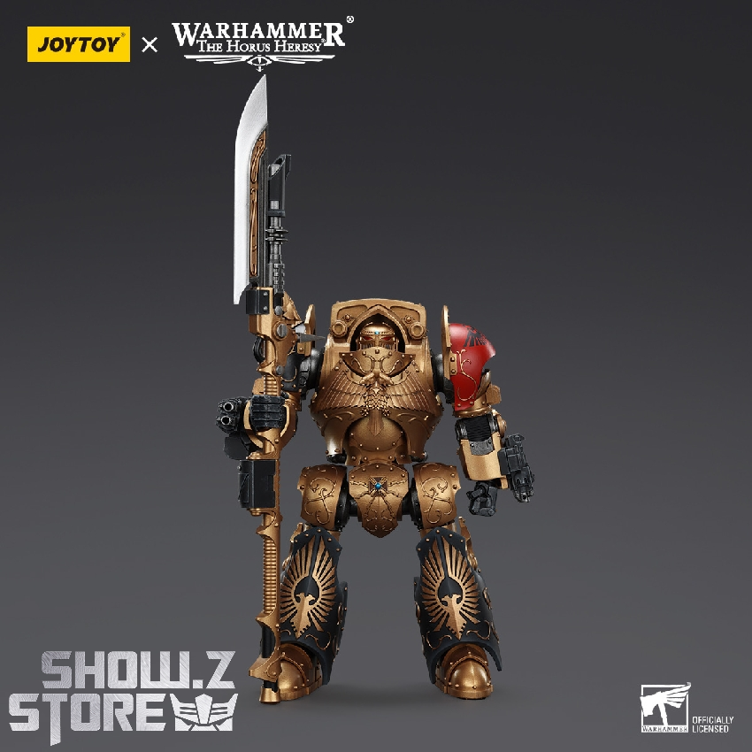 Fully articulated bronze armored warrior with extensive combat equipment Fully articulated bronze armored warrior with extensive combat equipment