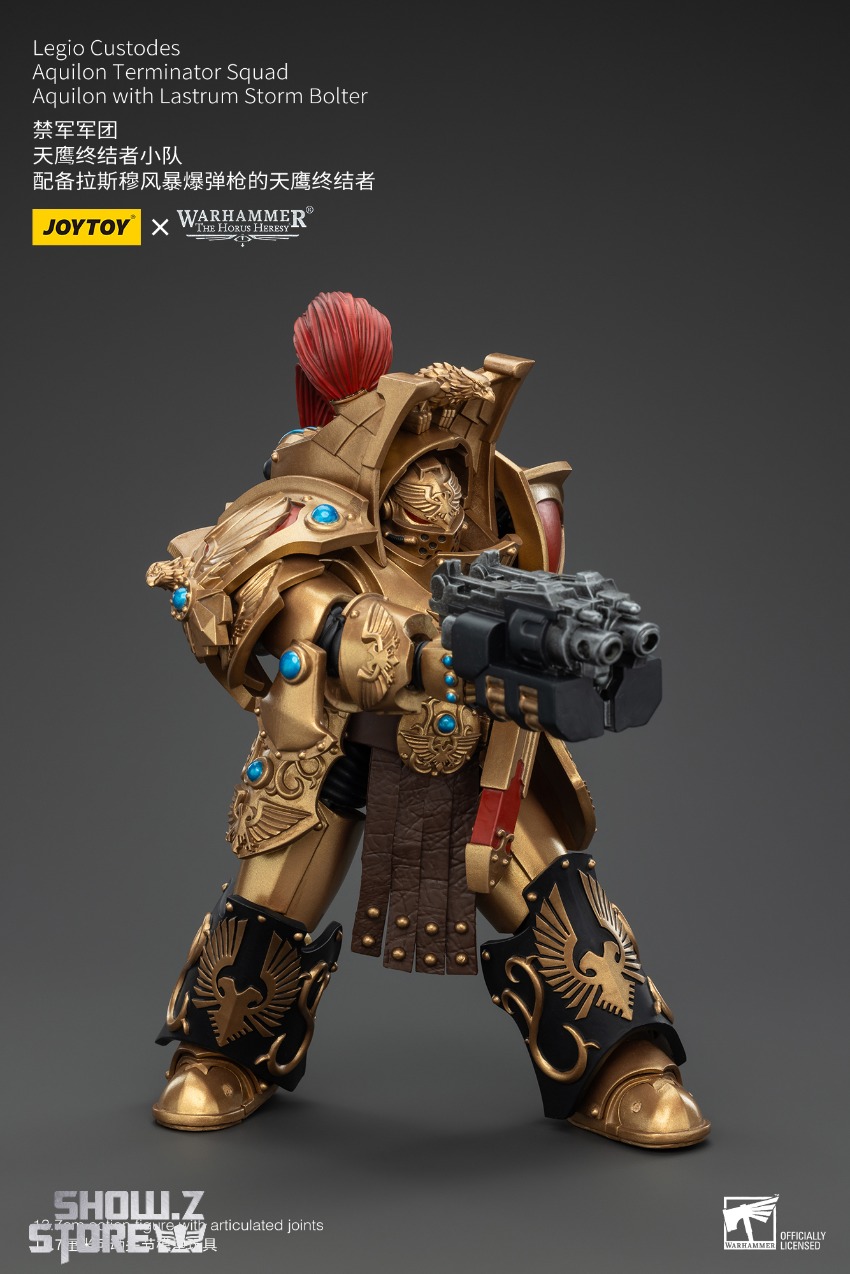 Collectible space marine warrior with intricate gothic details ceremonial gold Collectible space marine warrior with intricate gothic details ceremonial gold