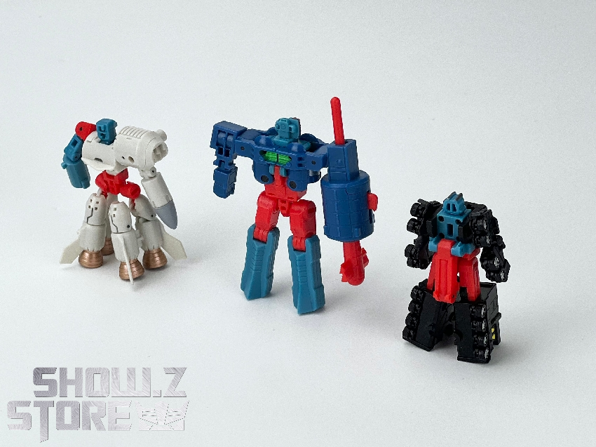 FansHobby MB-29 Blaster team three robot cannon formation display FansHobby MB-29 Blaster team three robot cannon formation display