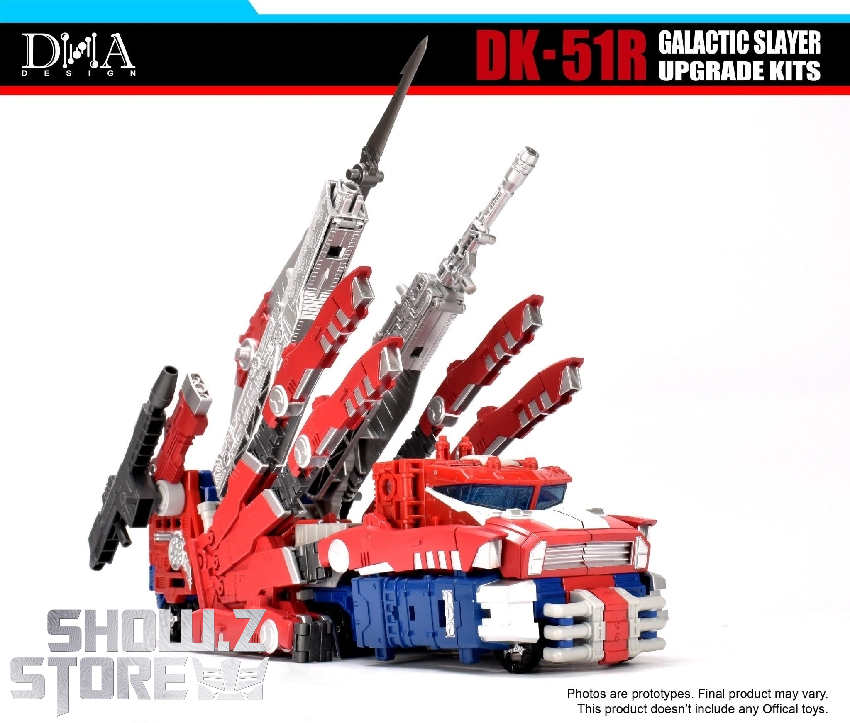 WFC-S40 Optimus Prime enhanced with DK-51R upgrade armor system WFC-S40 Optimus Prime enhanced with DK-51R upgrade armor system