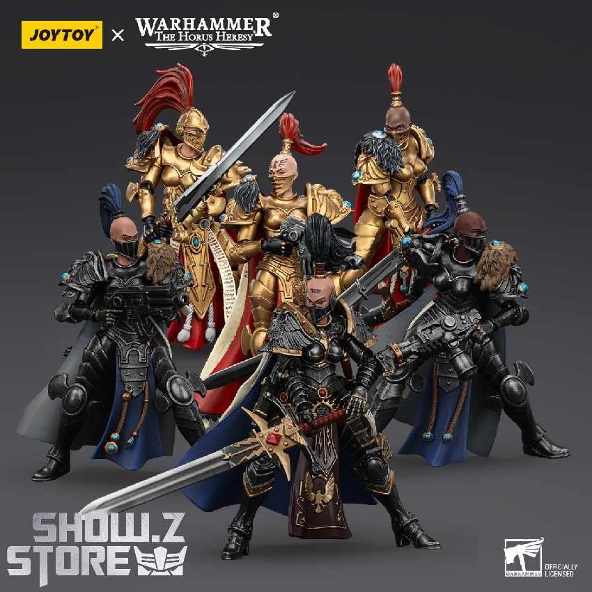 JoyToy Warhammer Sisters of Silence lineup with combat-ready figures JoyToy Warhammer Sisters of Silence lineup with combat-ready figures