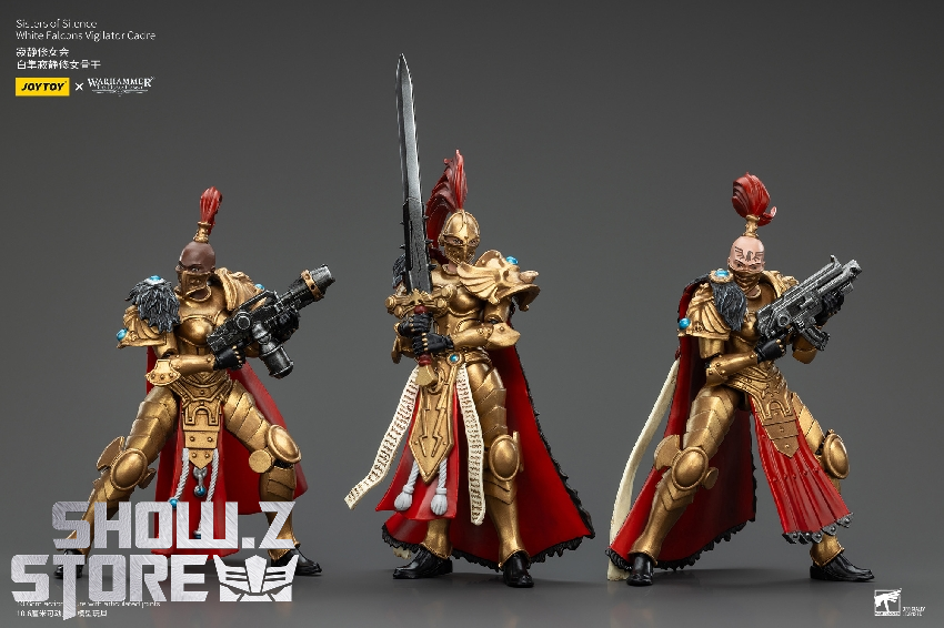 Horus Heresy Sisters of Silence combat poses weapon variations armor details Horus Heresy Sisters of Silence combat poses weapon variations armor details