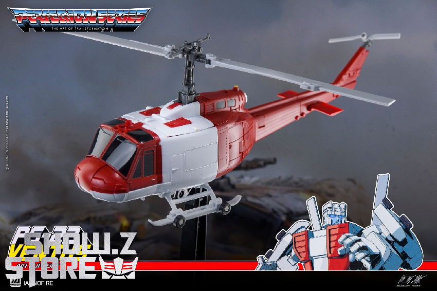 Ocular Max PS-22 Ventus Blades helicopter side view display Ocular Max PS-22 Ventus Blades helicopter side view display