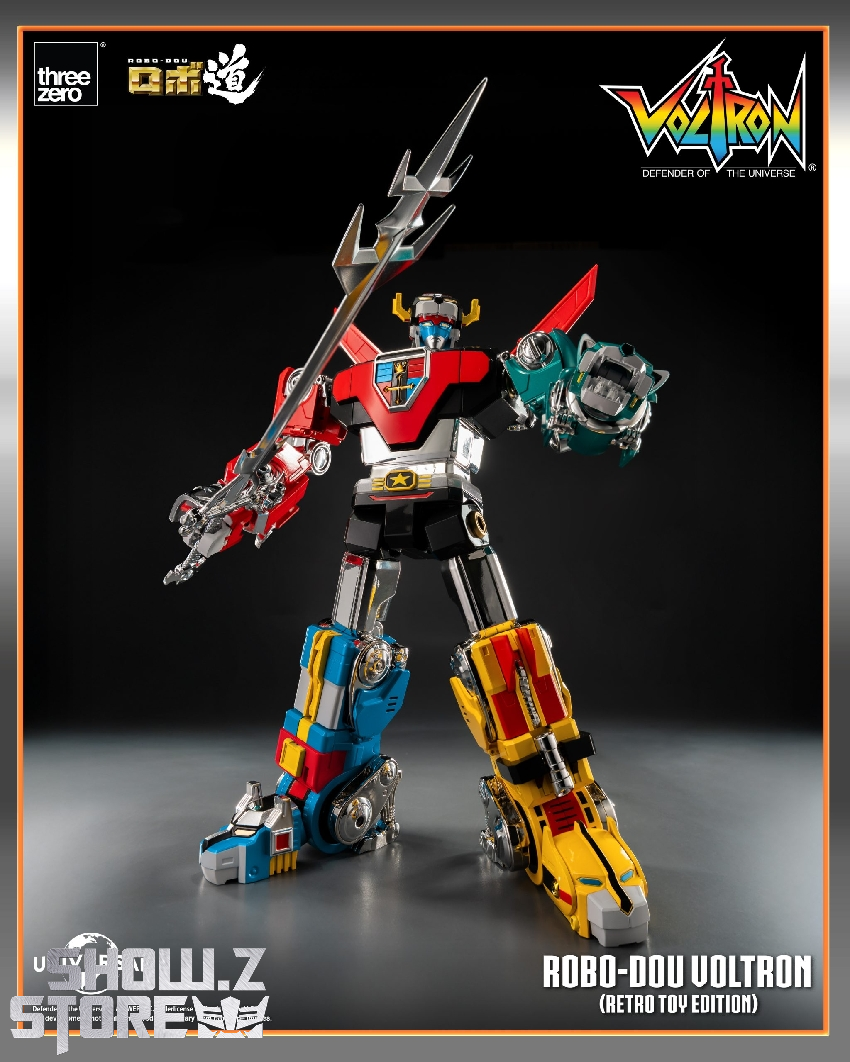 Voltron robot character back view detailed mecha engineering weapons Voltron robot character back view detailed mecha engineering weapons