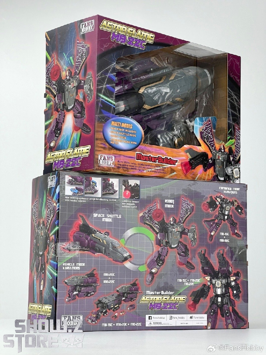 Complete FansHobby boxed set robot figure component display insert Complete FansHobby boxed set robot figure component display insert