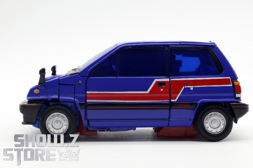 4th Party RT-05 Masterpiece MP-53 Skids blue van vehicle mode red stripe 4th Party RT-05 Masterpiece MP-53 Skids blue van vehicle mode red stripe
