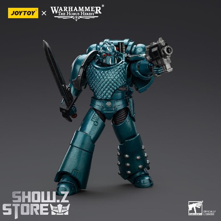 Teal Warhammer Alpha Legion combatant sword tactical gear Teal Warhammer Alpha Legion combatant sword tactical gear