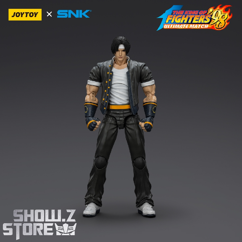 JoyToy KOF 98 Ultimate Match Kyo Kusanagi action figure black outfit JoyToy KOF 98 Ultimate Match Kyo Kusanagi action figure black outfit