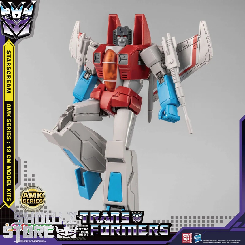 Red blue white Yolopark AMK Series Transformers G1 19cm Starscream Red blue white Yolopark AMK Series Transformers G1 19cm Starscream
