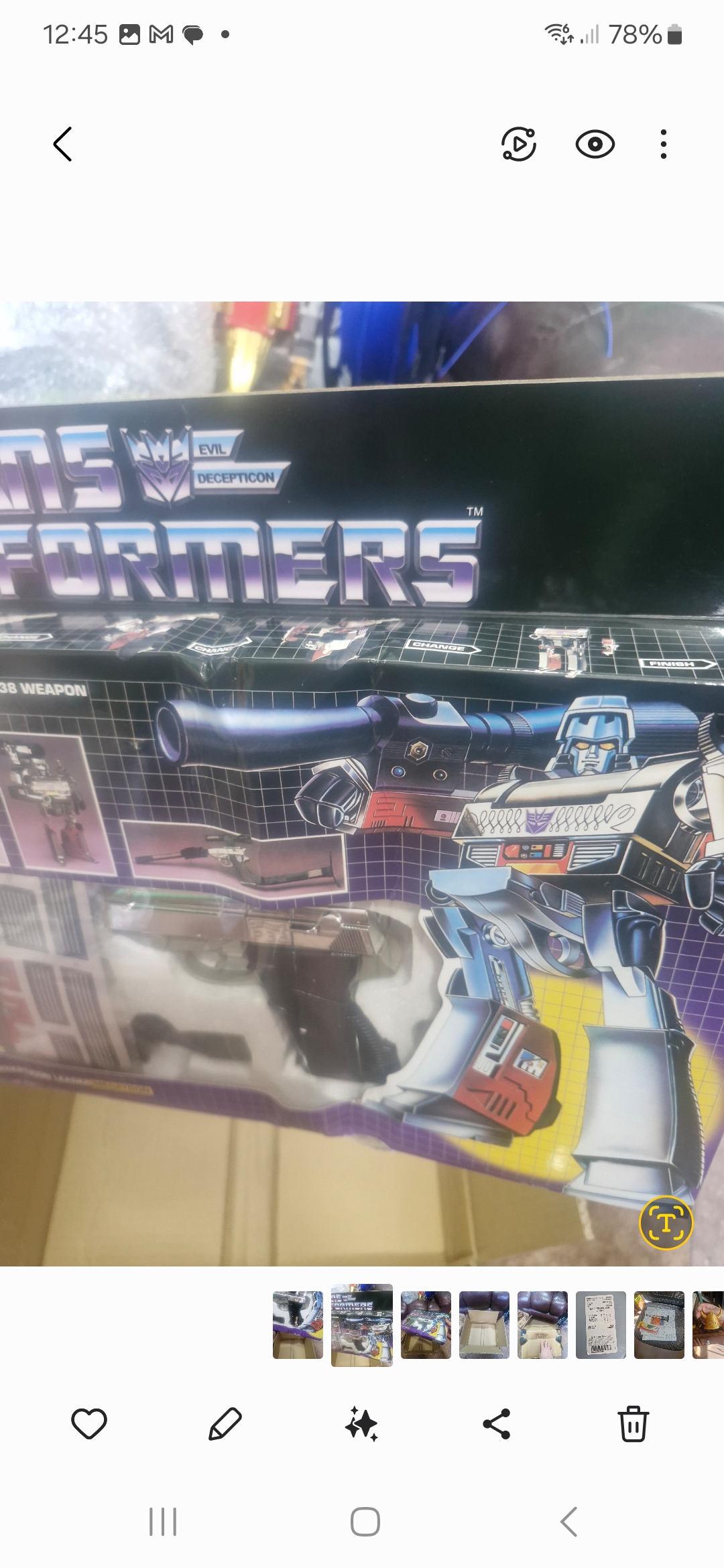 Megatron G1 robot holding weapon battle stance Megatron G1 robot holding weapon battle stance