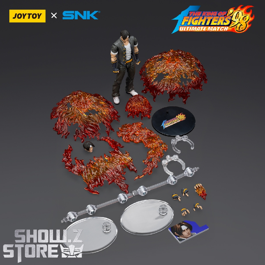 JoyToy KOF 98UM Hero Team Kyo Kusanagi collectible fighter figure JoyToy KOF 98UM Hero Team Kyo Kusanagi collectible fighter figure
