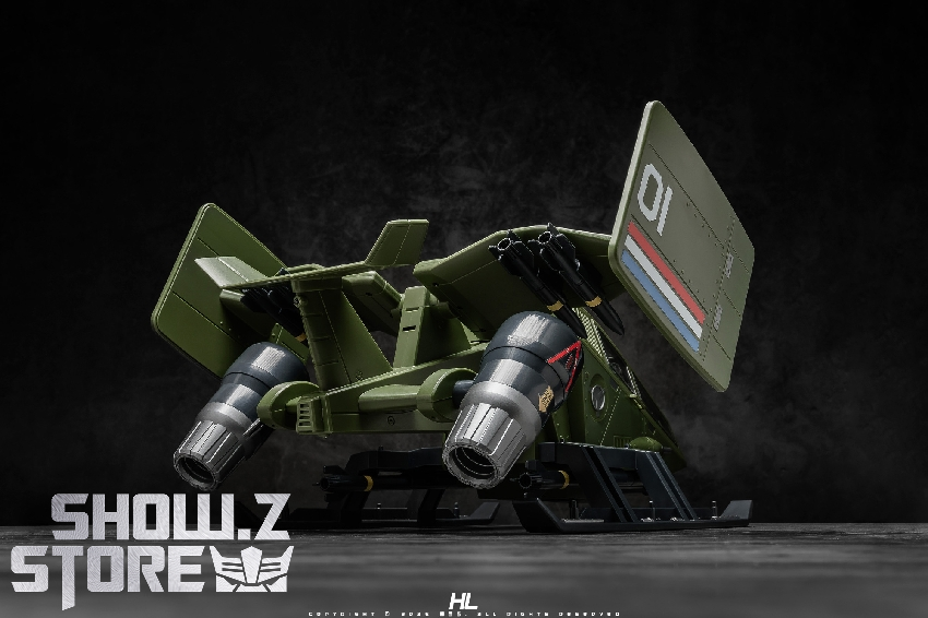 FansHobby 1/12 VE-01 Air Eagle green military robot with articulated arms and weapon FansHobby 1/12 VE-01 Air Eagle green military robot with articulated arms and weapon
