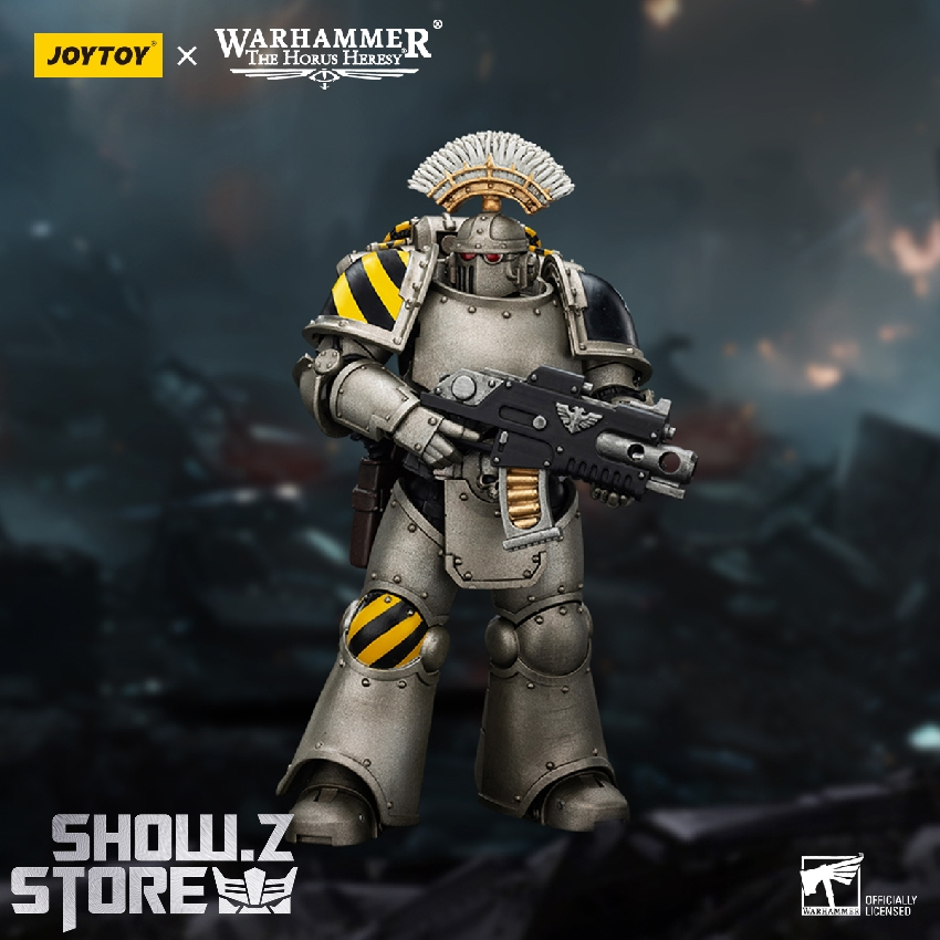 JoyToy 1/18 Warhammer Horus Heresy Imperial Fists bone yellow armor helmet JoyToy 1/18 Warhammer Horus Heresy Imperial Fists bone yellow armor helmet