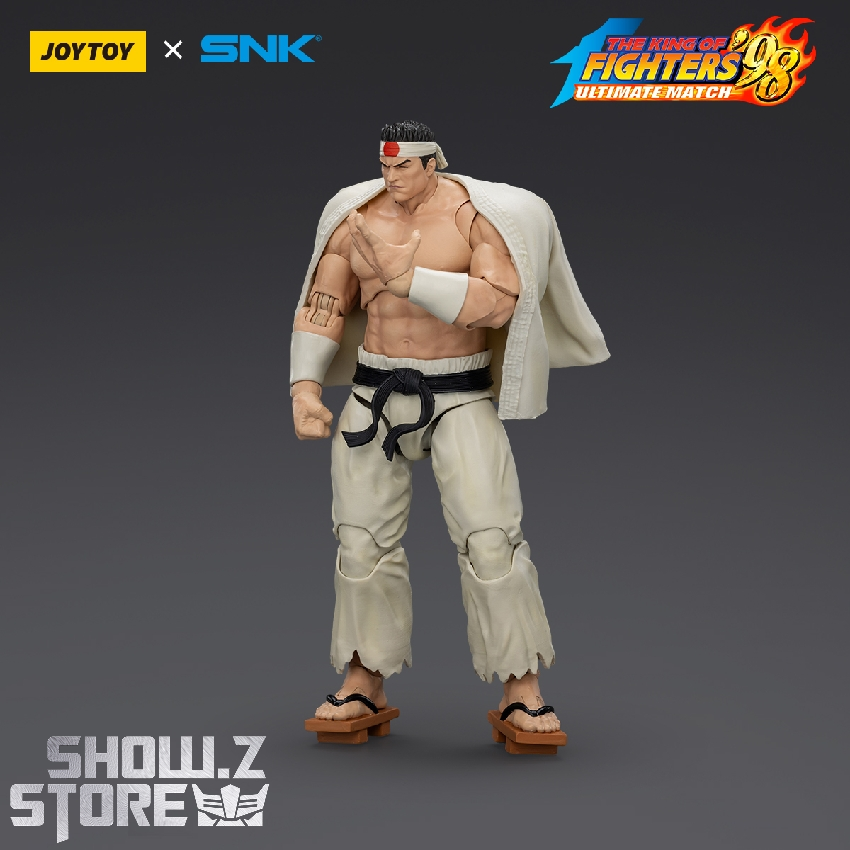 JoyToy Goro Daimon shirtless fighter orange cream fighting stance effects JoyToy Goro Daimon shirtless fighter orange cream fighting stance effects