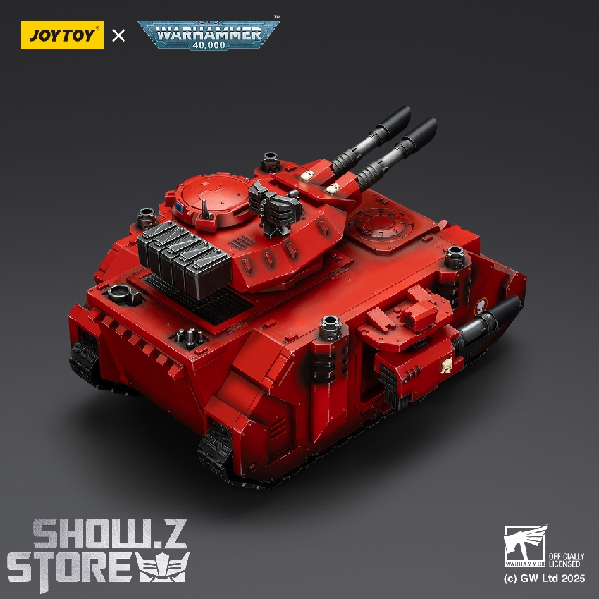 Blood Angels Predator tank toy side armor panels turret weapons Blood Angels Predator tank toy side armor panels turret weapons
