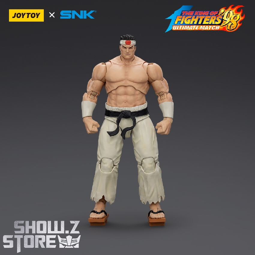 JoyToy KOF 98 Goro Daimon muscular fighter figure front pose cream JoyToy KOF 98 Goro Daimon muscular fighter figure front pose cream