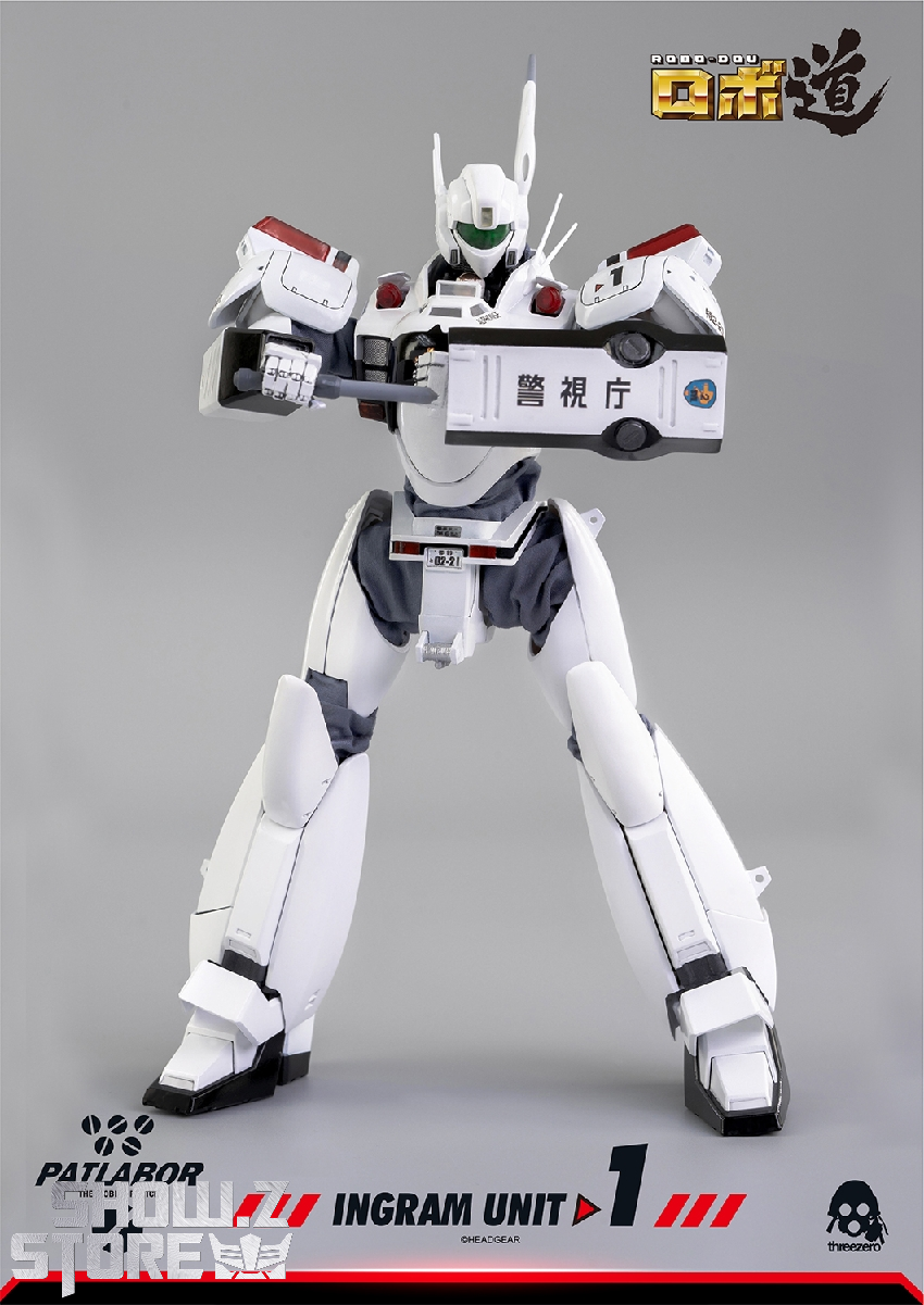 Threezero 1/35 Patlabor Mobile Police Ingram Unit 1 figure Threezero 1/35 Patlabor Mobile Police Ingram Unit 1 figure