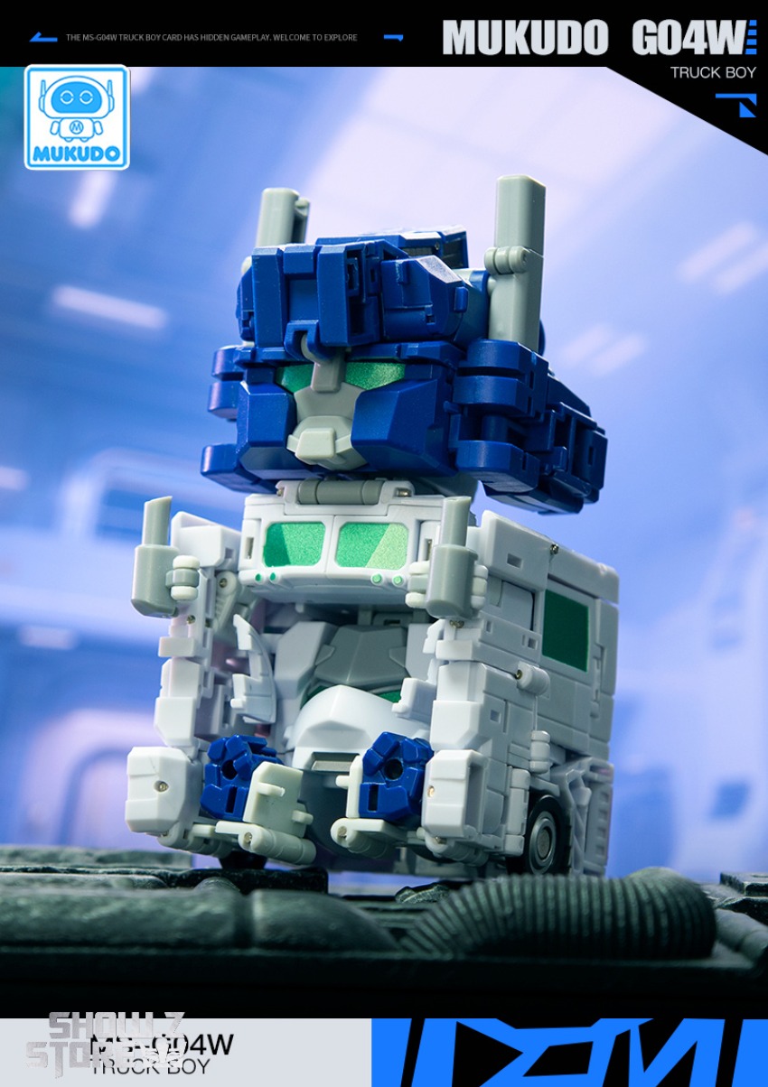 Blue white green Magic Square MS-G04W Truck Boy Ultra Magnus Blue white green Magic Square MS-G04W Truck Boy Ultra Magnus