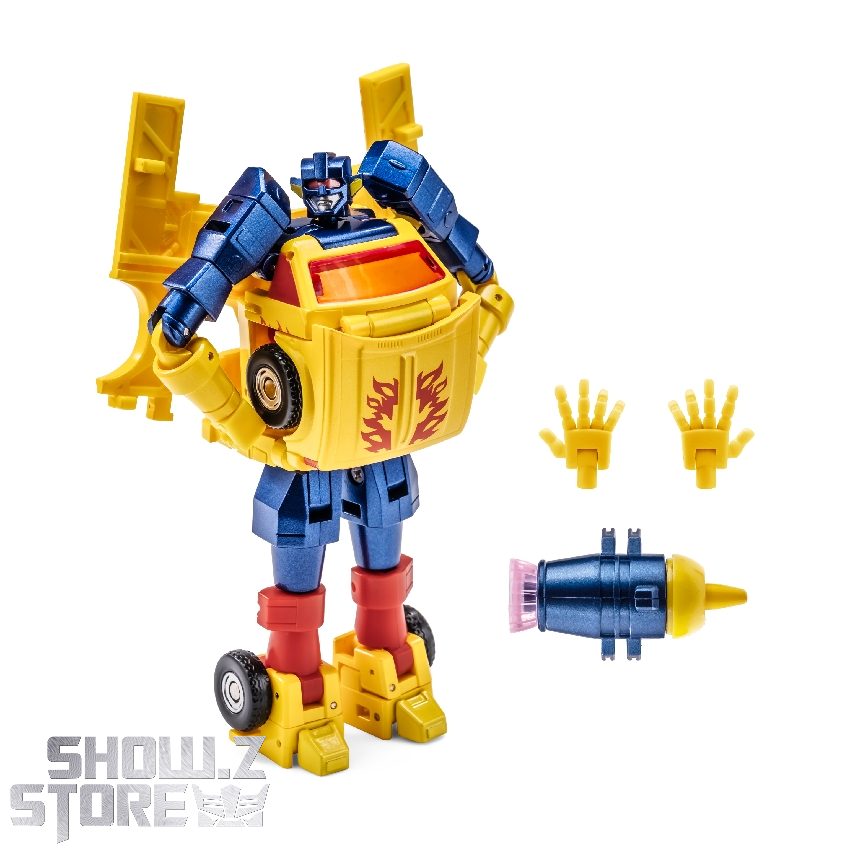 NewAge H65Y Cannonball transformer yellow vehicle truck robot figure NewAge H65Y Cannonball transformer yellow vehicle truck robot figure