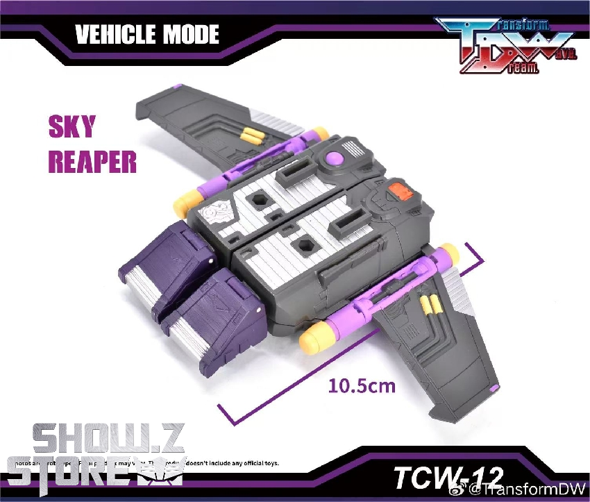 TCW-12 Tidal Wave purple transformer multiple vehicle form options TCW-12 Tidal Wave purple transformer multiple vehicle form options