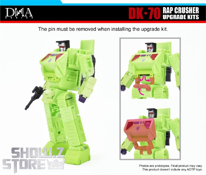 DNA Design upgrade kit detailed armor plating golden weapons DNA Design upgrade kit detailed armor plating golden weapons