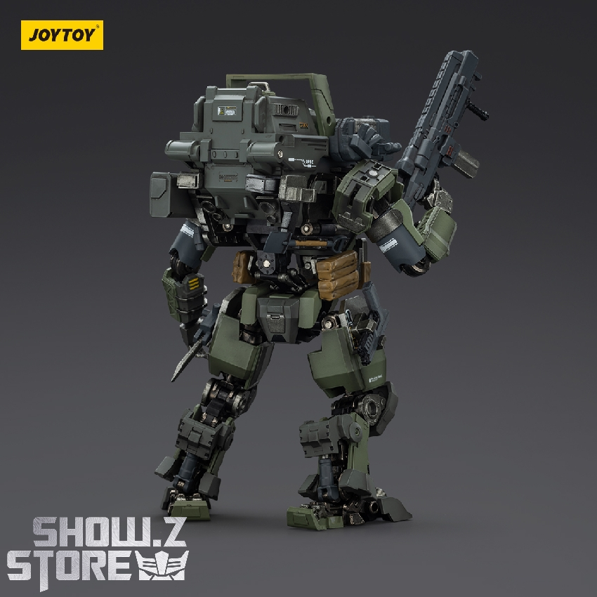 Dark Source APOC Series Bedrock Stalker soldier standing pose profile Dark Source APOC Series Bedrock Stalker soldier standing pose profile