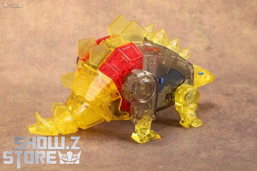 NewAge Snarl transparent robot in dinosaur beast form mechanical parts NewAge Snarl transparent robot in dinosaur beast form mechanical parts