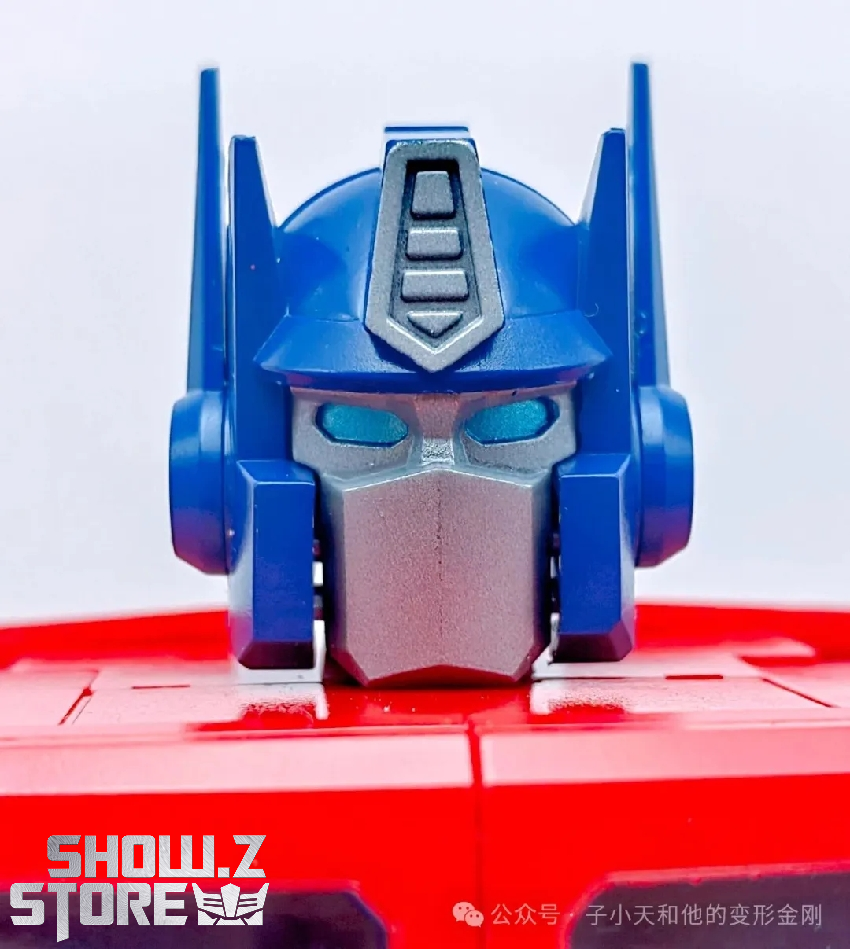 Magic Square Optimus Prime robot displaying articulated joints weapons Magic Square Optimus Prime robot displaying articulated joints weapons