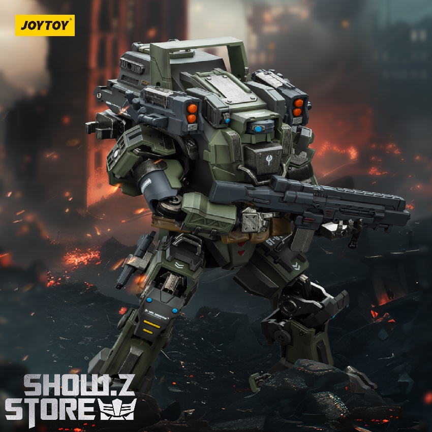 JoyToy 1/25 Dark Source APOC Bedrock Stalker green tactical mecha JoyToy 1/25 Dark Source APOC Bedrock Stalker green tactical mecha