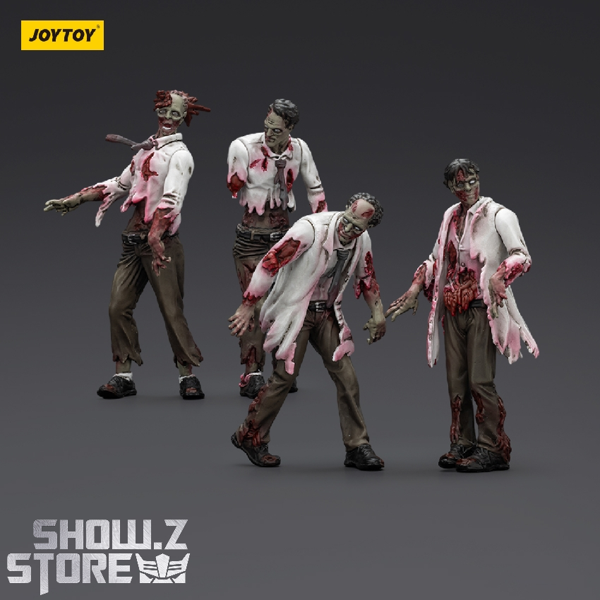 JoyToy 1/25 Dark Source Zombie Scientist action figure white lab coat JoyToy 1/25 Dark Source Zombie Scientist action figure white lab coat