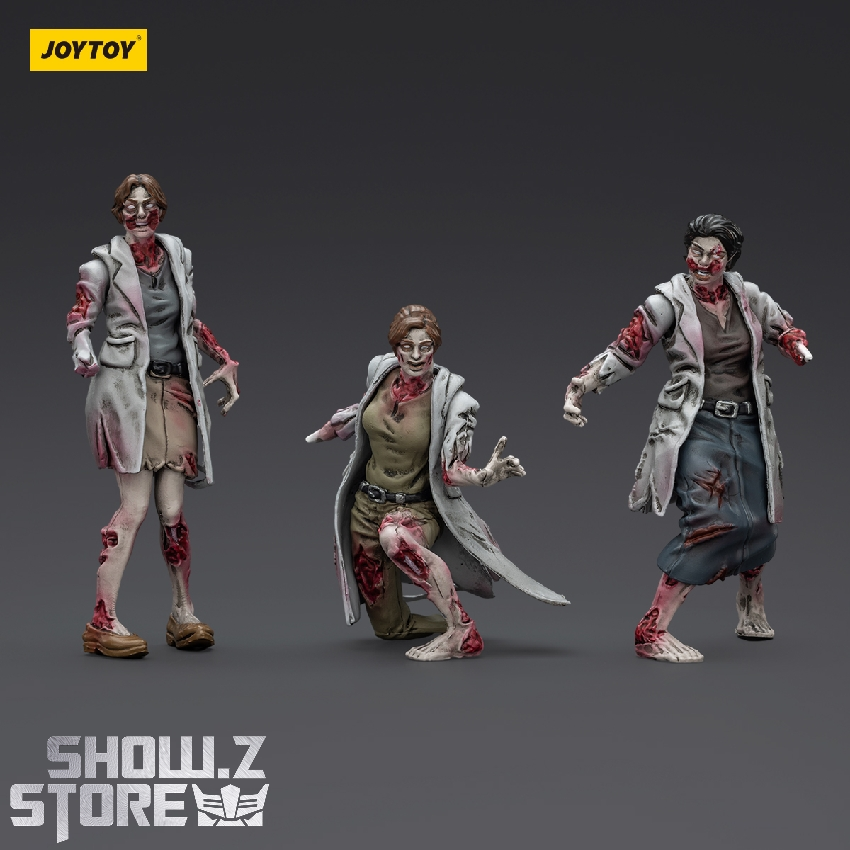 Multiple pose variations detailed zombie medics collectible figures Multiple pose variations detailed zombie medics collectible figures