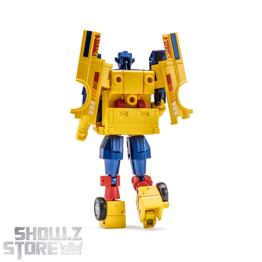 H65Y Cannonball yellow blue truck robot full vehicle transformation H65Y Cannonball yellow blue truck robot full vehicle transformation