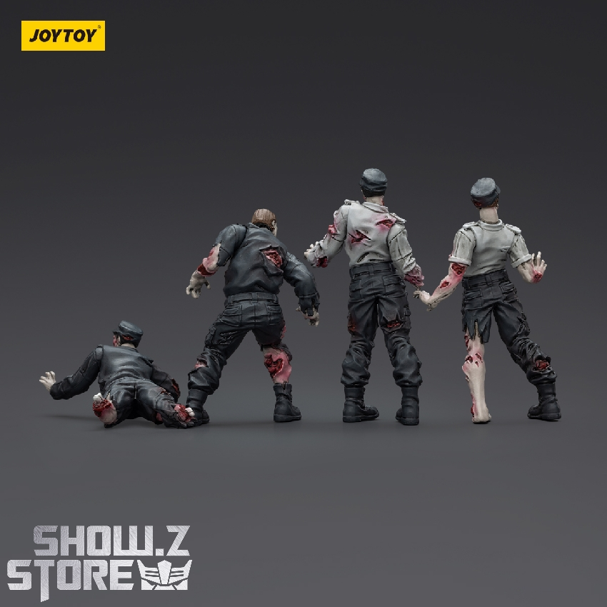 JoyToy Dark Source zombie security guard black clothing and gear JoyToy Dark Source zombie security guard black clothing and gear