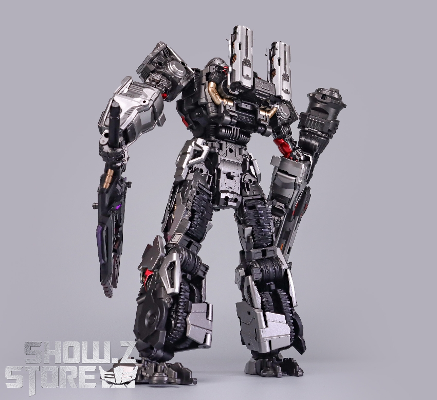 Studio Series Megatron back angle weapon systems visible Studio Series Megatron back angle weapon systems visible