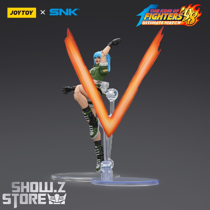 KOF character blue hair military uniform stance base KOF character blue hair military uniform stance base