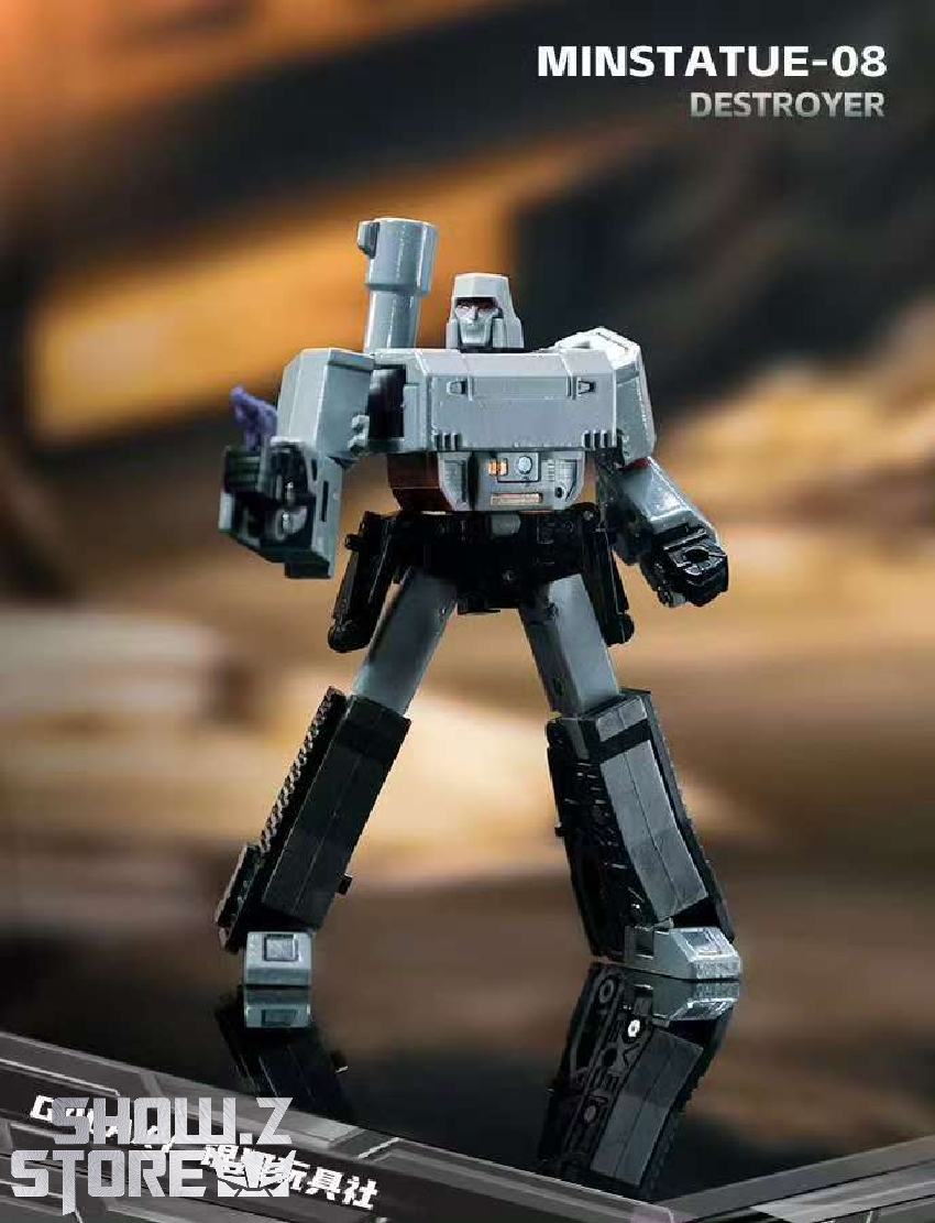 Robot figure standing large weapon mount diorama base Robot figure standing large weapon mount diorama base