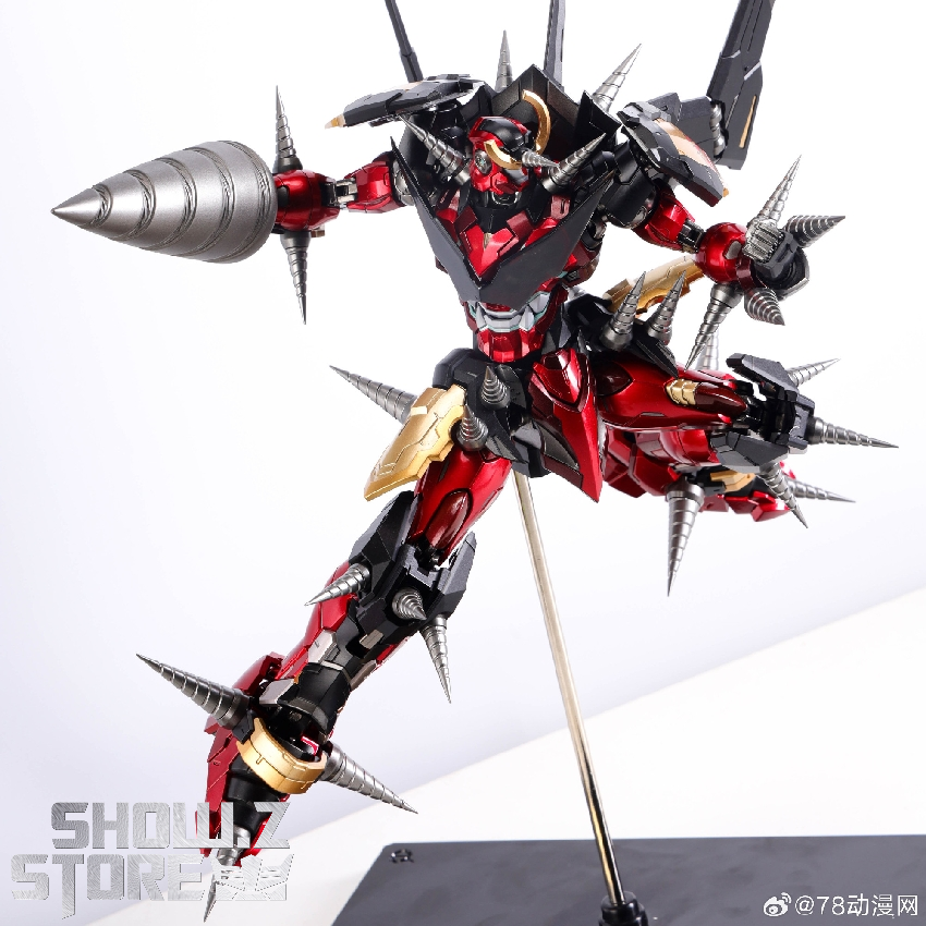 Gurren Lagann robot with extended drill and combat arms Gurren Lagann robot with extended drill and combat arms