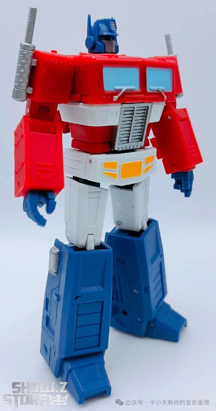 Complete Optimus Prime transformation figure in robot form Complete Optimus Prime transformation figure in robot form