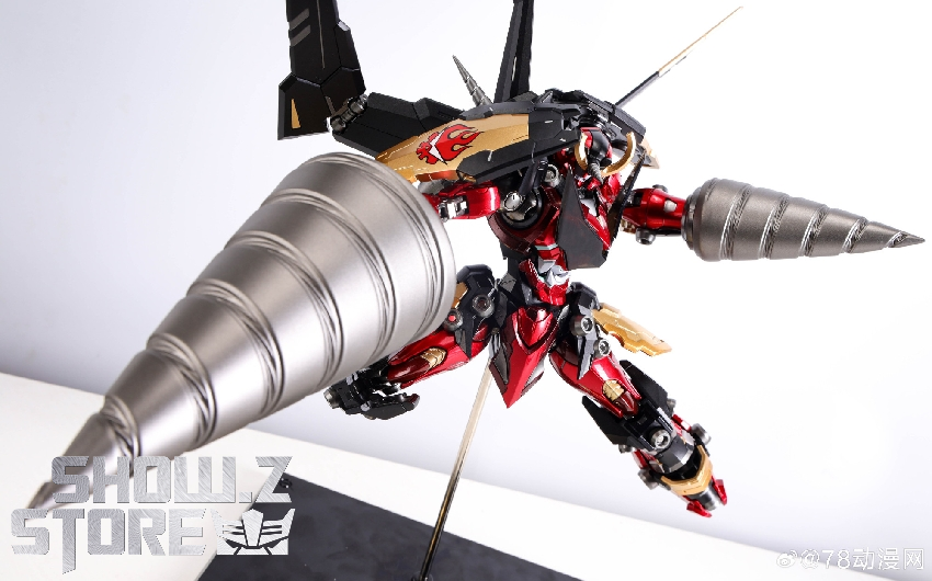 Gurren Lagann mecha featuring massive drill weapon configuration Gurren Lagann mecha featuring massive drill weapon configuration
