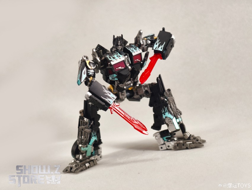 Complete BaiLan Toys Roadmaster Optimus Prime Nemesis premium collectible display Complete BaiLan Toys Roadmaster Optimus Prime Nemesis premium collectible display