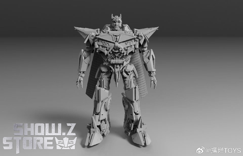 BaiLan Toys Nemesis Prime converting white robot warrior articulated BaiLan Toys Nemesis Prime converting white robot warrior articulated