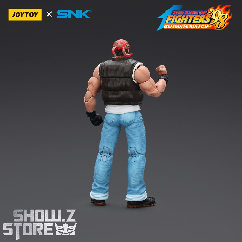 JoyToy Ralf figure back view sleeveless vest blue jeans JoyToy Ralf figure back view sleeveless vest blue jeans