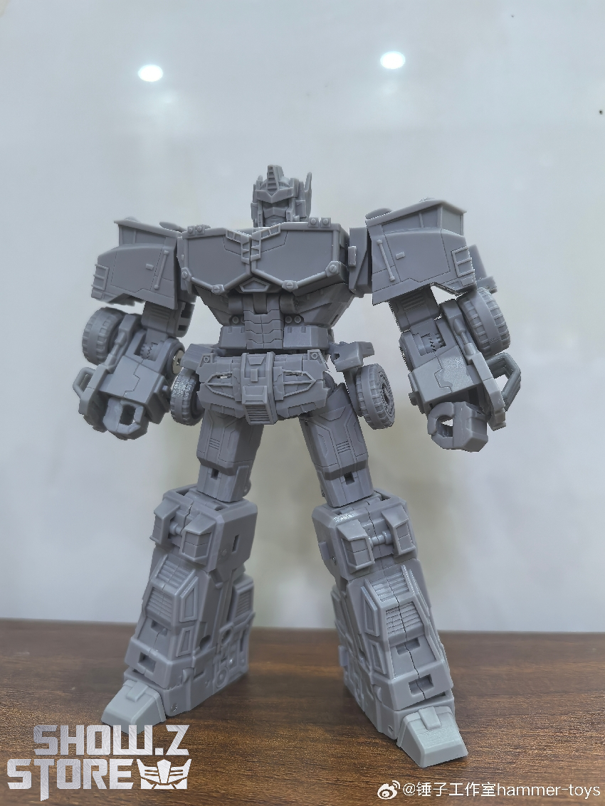 Hammer Toys Galaxy Convoy red yellow blue transport mode Hammer Toys Galaxy Convoy red yellow blue transport mode