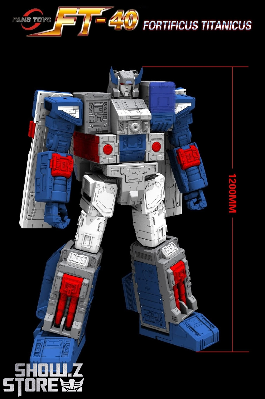Fortress Maximus body module showing robot stance and weapon arms Fortress Maximus body module showing robot stance and weapon arms
